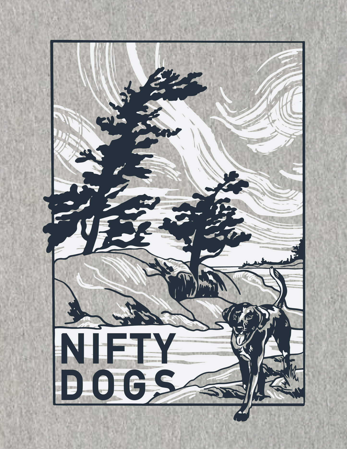 Nifty Dogs Classic Crewneck Sweatshirt