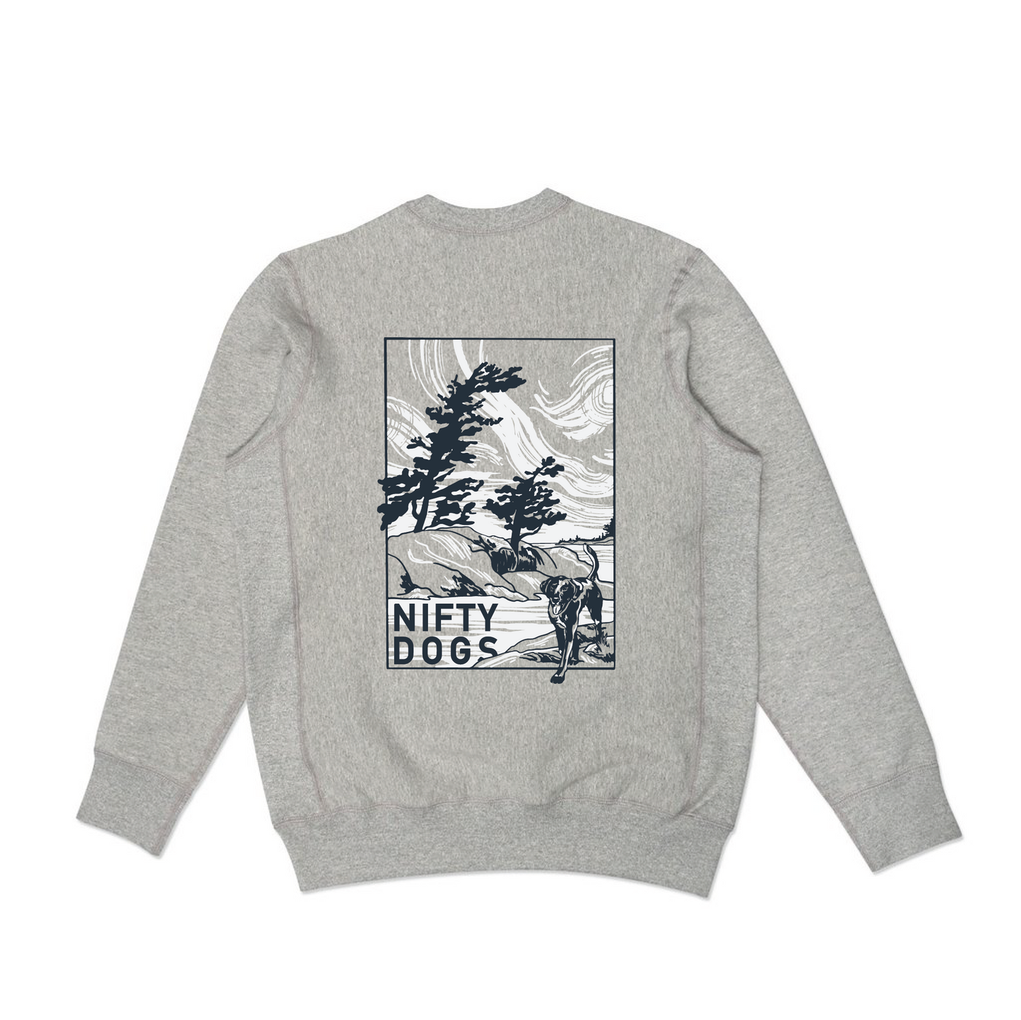 Nifty Dogs Classic Crewneck Sweatshirt