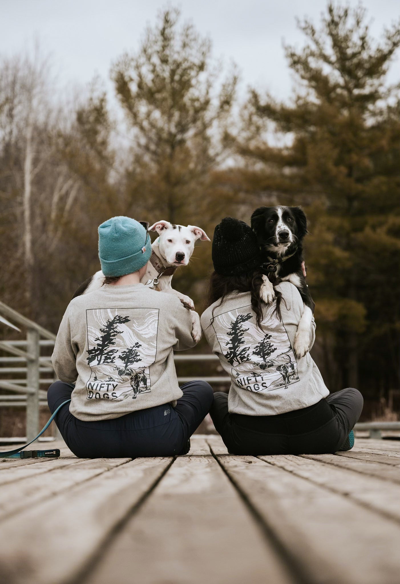 Nifty Dogs Classic Crewneck Sweatshirt